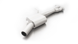 Resonated GPF-back front section, replaces original front silencer, (EEC-) approval
