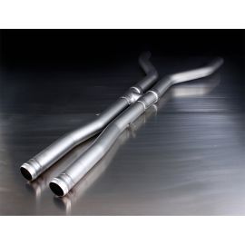 BMW E9X 4.0l M3 racing tube instead of front silencer