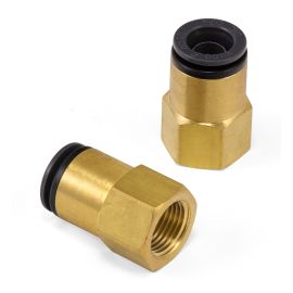 Air Lift 21667 - Straight Female 1/8" FNPT - 1/4" PTC