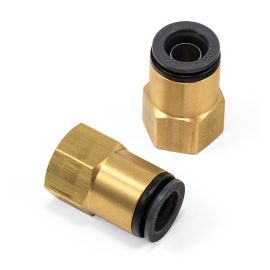 Air Lift 21810 - Straight Female 1/4" FNPT - 1/4" PTC