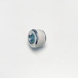 Air Lift 22701 - Pipe Plug - 3/8" NPT w/ sealant - Nickel finish