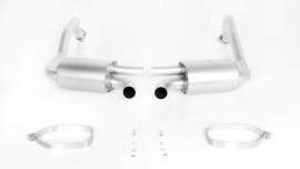 Remus Axle-back system, Stainless steel sport exhaust left and right for Porsche Boxter 718 (selectable tail pipes), incl. EC homologation