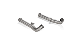 Mercedes-AMG G 63 / 4x4 Squared (W463A) OPF/GPF Akrapovic Front Link Pipe Set (SS)