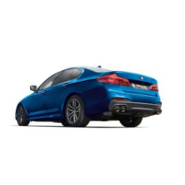 BMW G30/G31 550I REMUS AXLE-BACK SYSTEM WITH INTEGRATED VALVES