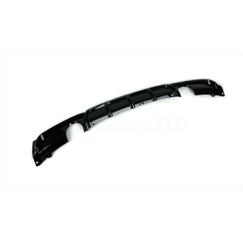 BMW 3 SERIES F30 GLOSS BLACK DUAL EXHAUST DIFFUSER - MP STYLE