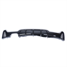 BMW 4 Series F32/F33/F36 Gloss Black Twin Left Exhaust Diffuser