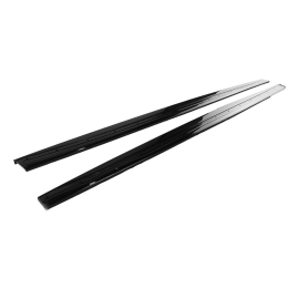 BMW 4 SERIES F32/F33/F36 GLOSS BLACK SIDE SKIRTS - MP STYLE