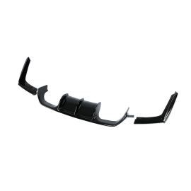 BMW M3 & M4 F80/F82/F83 GLOSS BLACK DIFFUSER - V STYLE