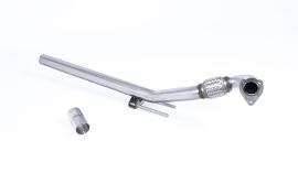 Milltek Audi A3 1.9TDI 1996-2004 Large Bore Downpipe Removes the catalyst (will still pass MOT emissions test) For fitment to OE Cat Back Only