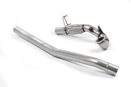 Milltek Volkswagen Arteon 2017-2019 / Golf MK7 Large Bore Downpipe and De-Cat for Fitment with Milltek Sport Cat-Back