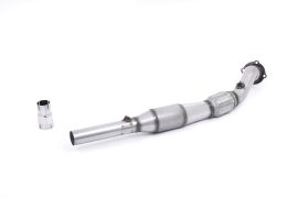 Milltek Seat Leon 1.8T Large Bore Downpipe and Hi-Flow Sports Cat for OE Cat-Back System