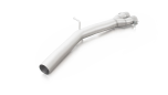 Non-resonated RACING GPF-back front section, replaces original front silencer, NO (EEC-) APPROVAL