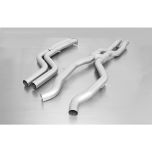 BMW M3/M4 F8X REMUS RACING X-PIPE AND CONNECTION (ELIMINATING FRONT SILENCER)
