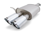 Axle-back-system centered, incl. ECE type approval