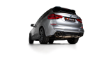Axle-back-system L/R: RACING sport exhaust, with 2 integrated valves, NO (EEC-) APPROVAL
