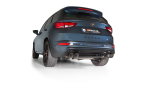 GPF-back-system L/R: 2 connection tubes and sport exhaust centered L/R with 2 integrated valves, (EC-) approval