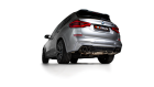 Axle-back-system L/R: RACING sport exhaust, with 2 integrated valves, NO (EEC-) APPROVAL